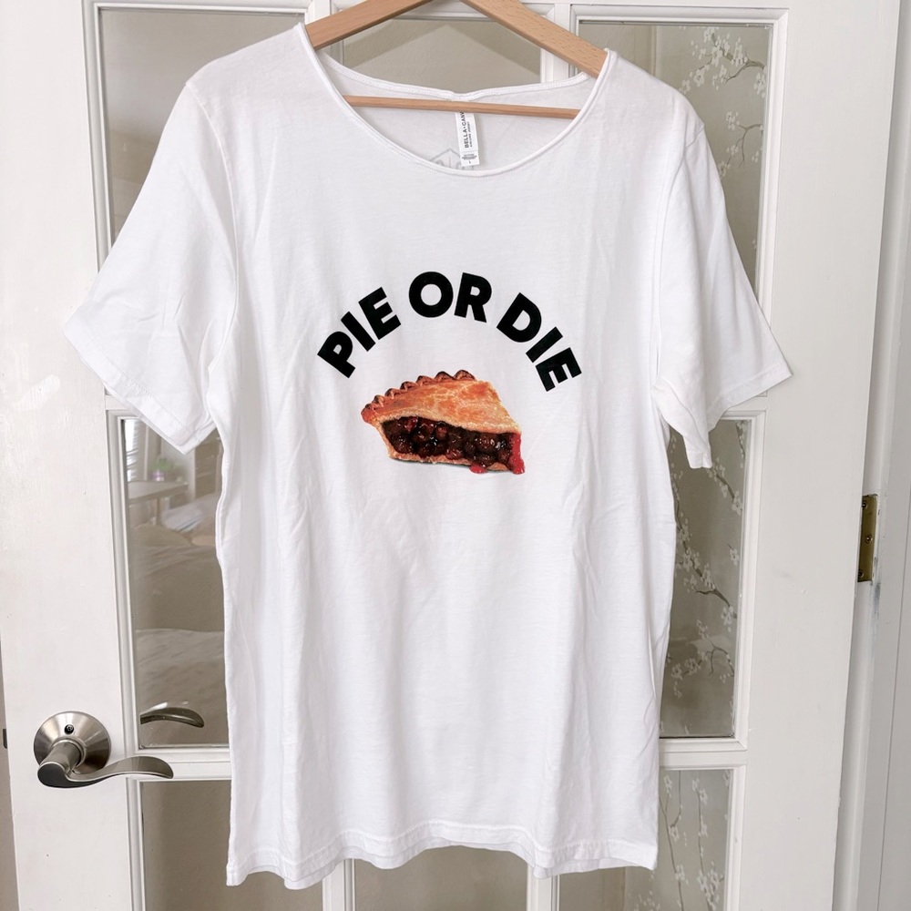 🍗 RIFFRAFF Thanksgiving “PIE OR DIE” T-Shirt Sz L